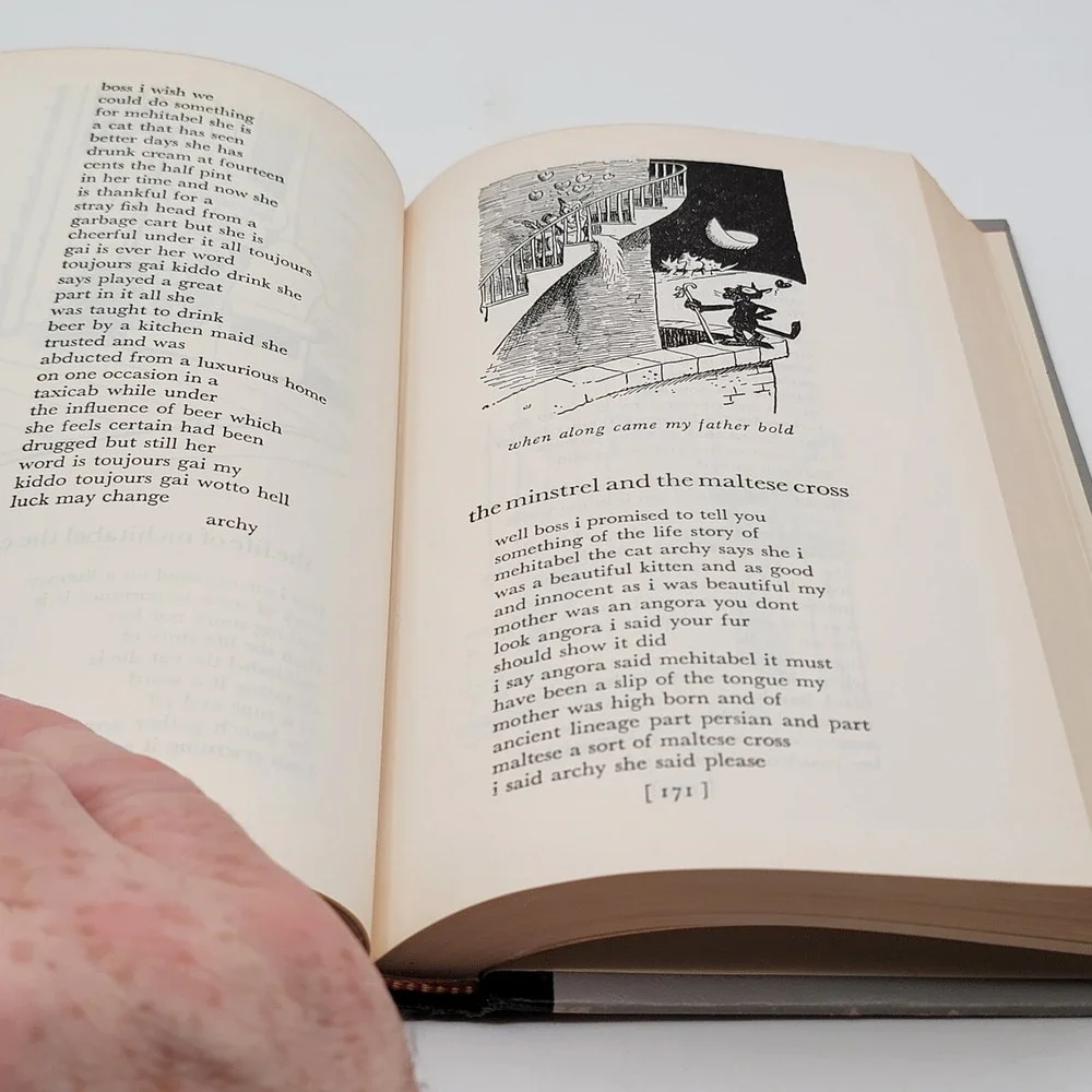 Don‎ Marquis the lives and times of archy and mehitabel Hardcover 1950 Good